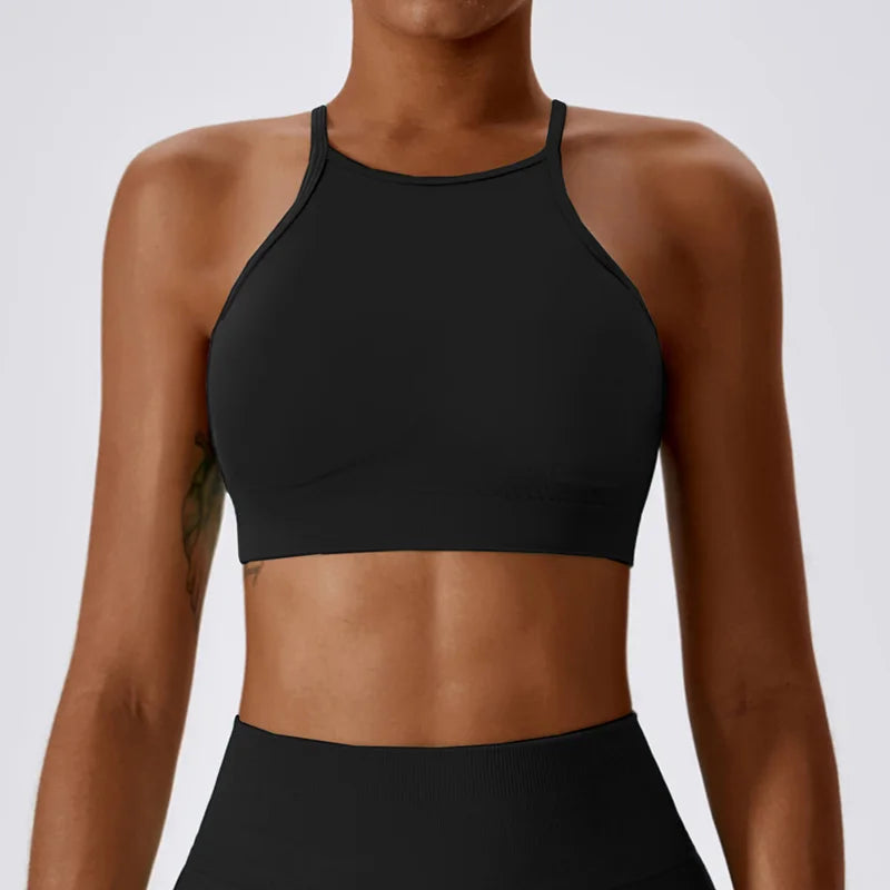 Sexy Open Back Yoga Top