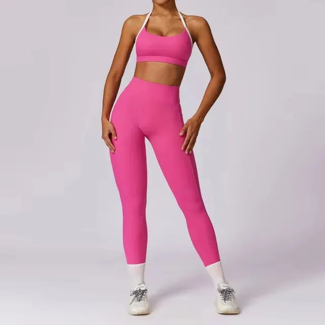 Elegant Yoga Set with Top Option