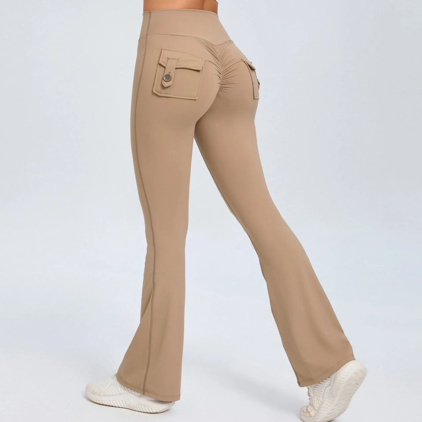 Wide Leg Stretch Yoga Pants