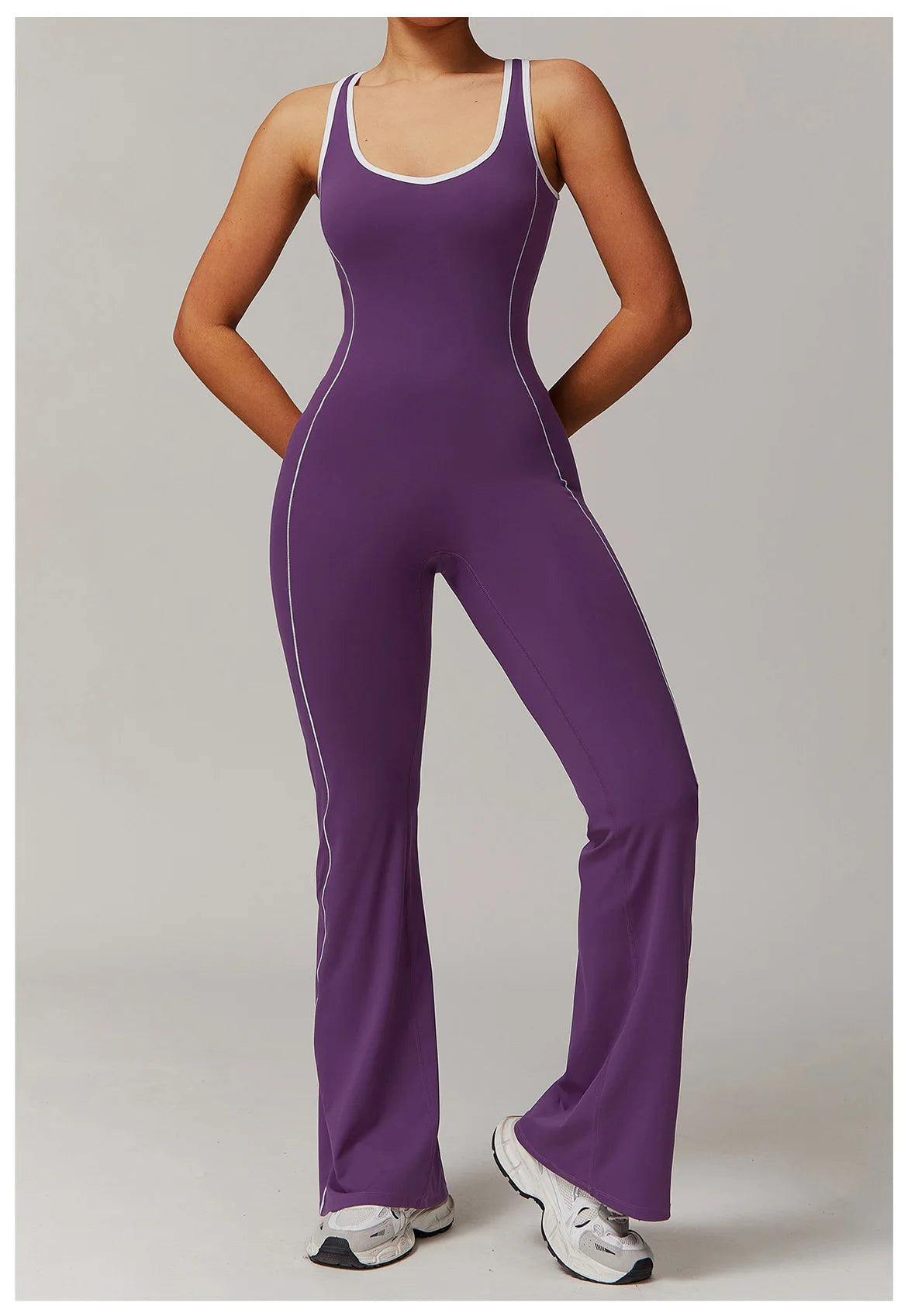 Trendy One-Piece Yoga Suit