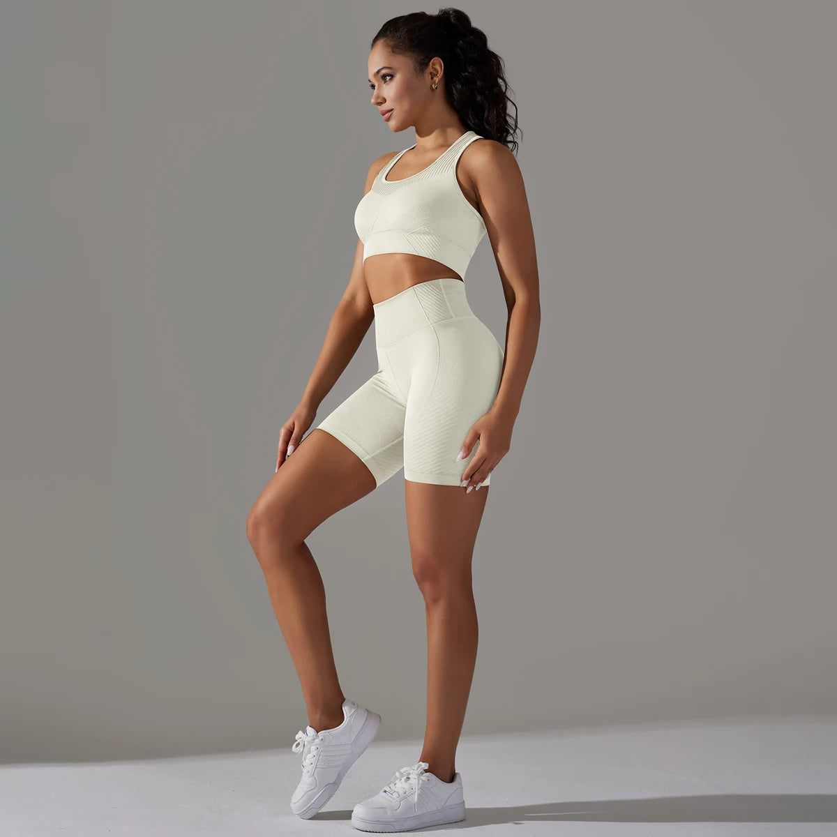 Trendy Seamless Yoga 2-Piece