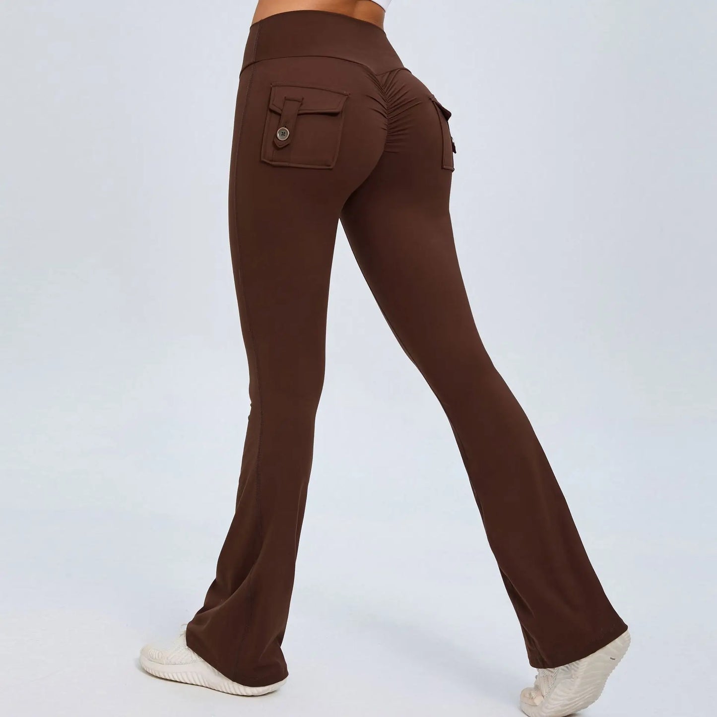 Wide Leg Stretch Yoga Pants