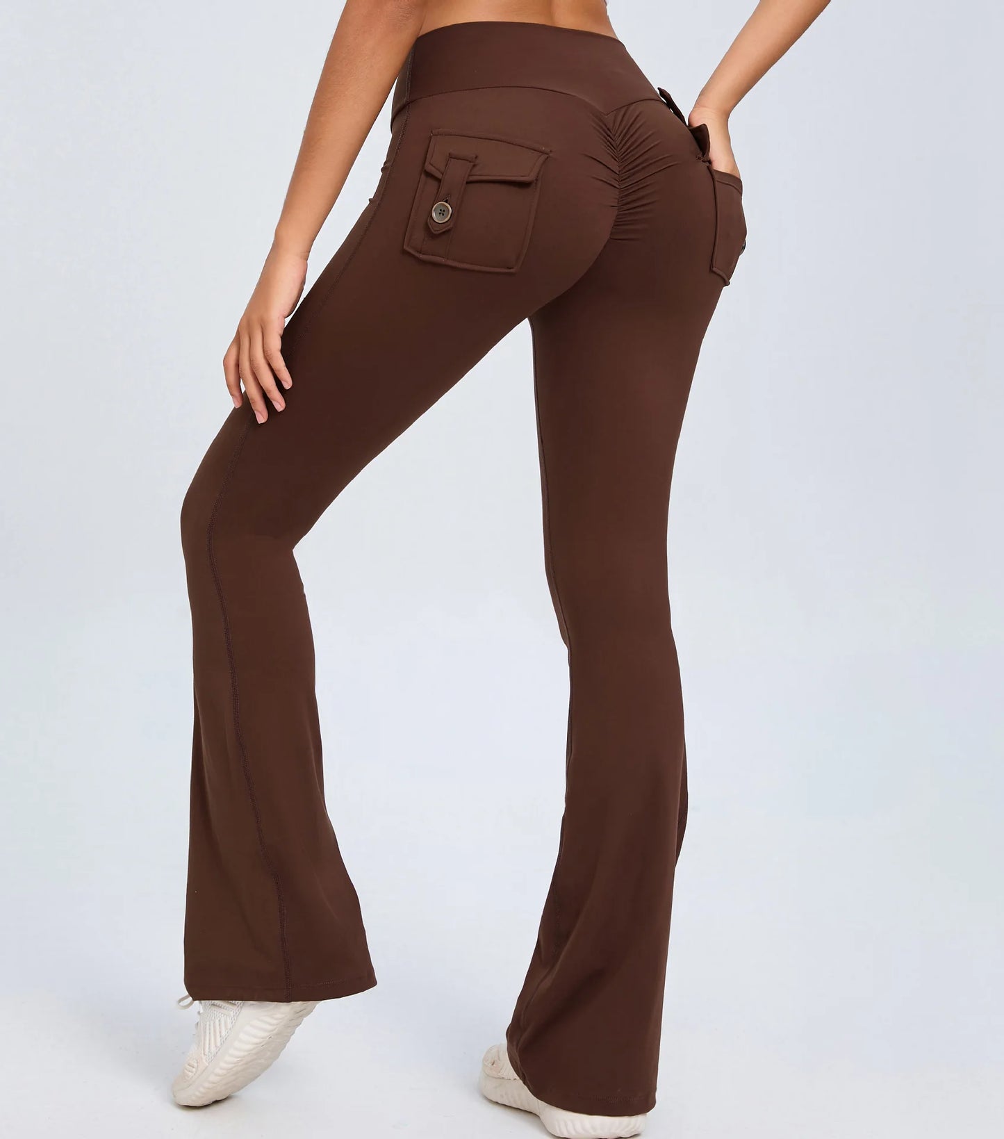 Wide Leg Stretch Yoga Pants