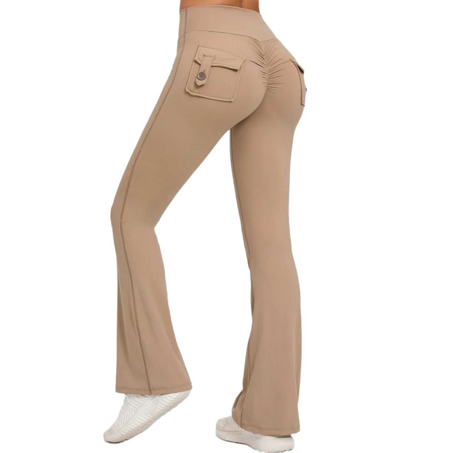Wide Leg Stretch Yoga Pants