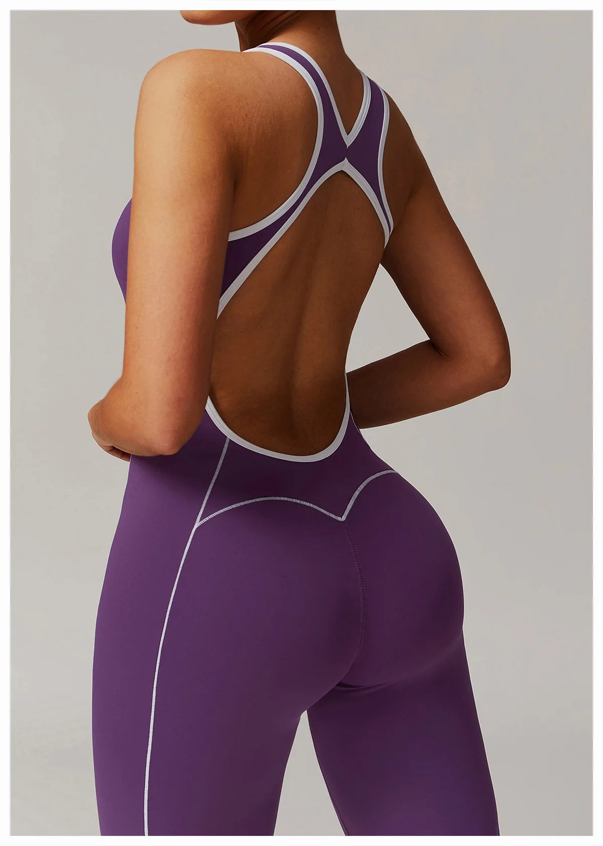 Trendy One-Piece Yoga Suit