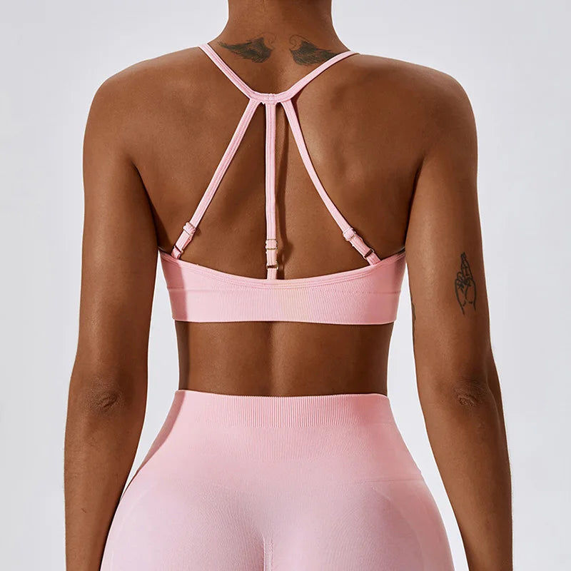 Sexy Open Back Yoga Top