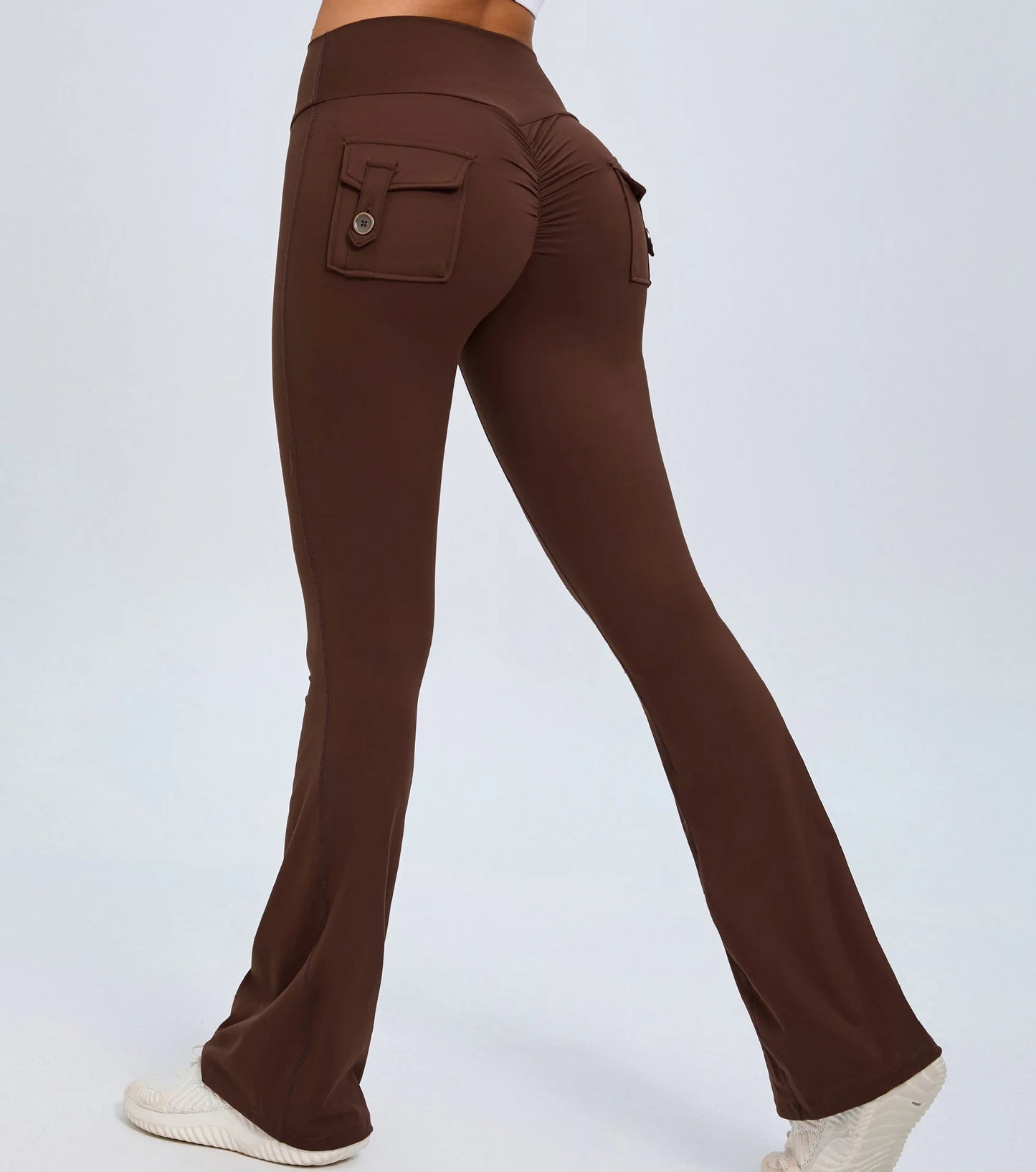 Wide Leg Stretch Yoga Pants