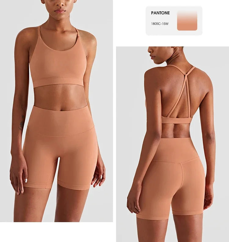 Yoga Shorts Set