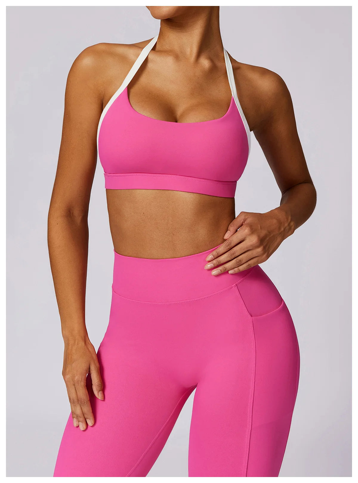 Elegant Yoga Set with Top Option