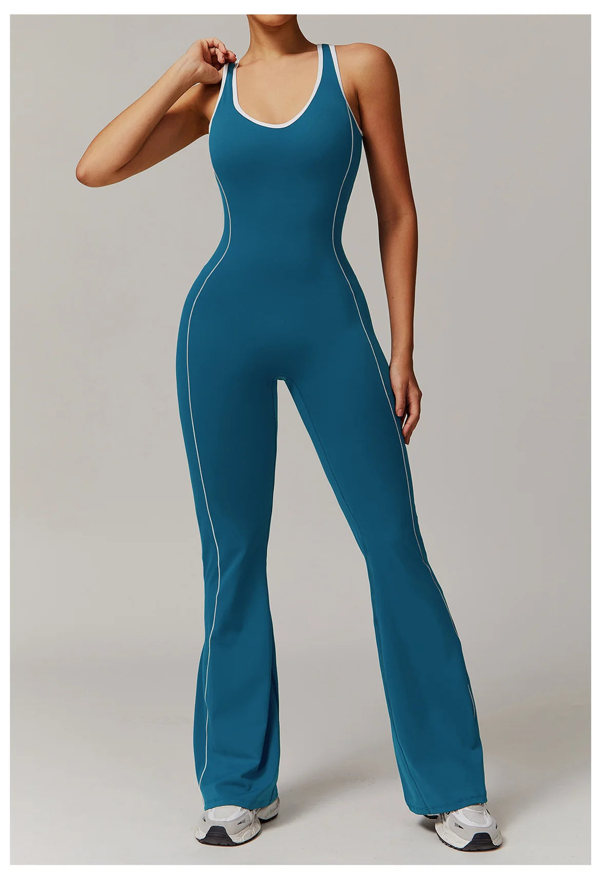 Trendy One-Piece Yoga Suit
