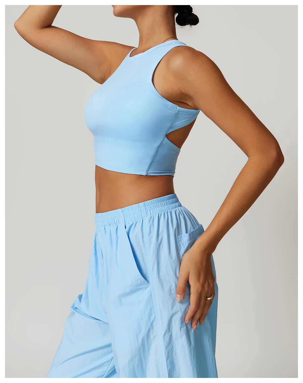 Simple Sleeveless Push up Top