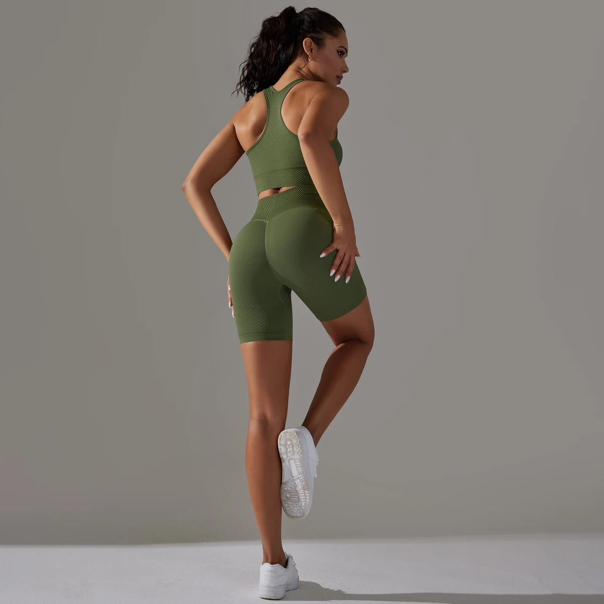 Trendy Seamless Yoga 2-Piece