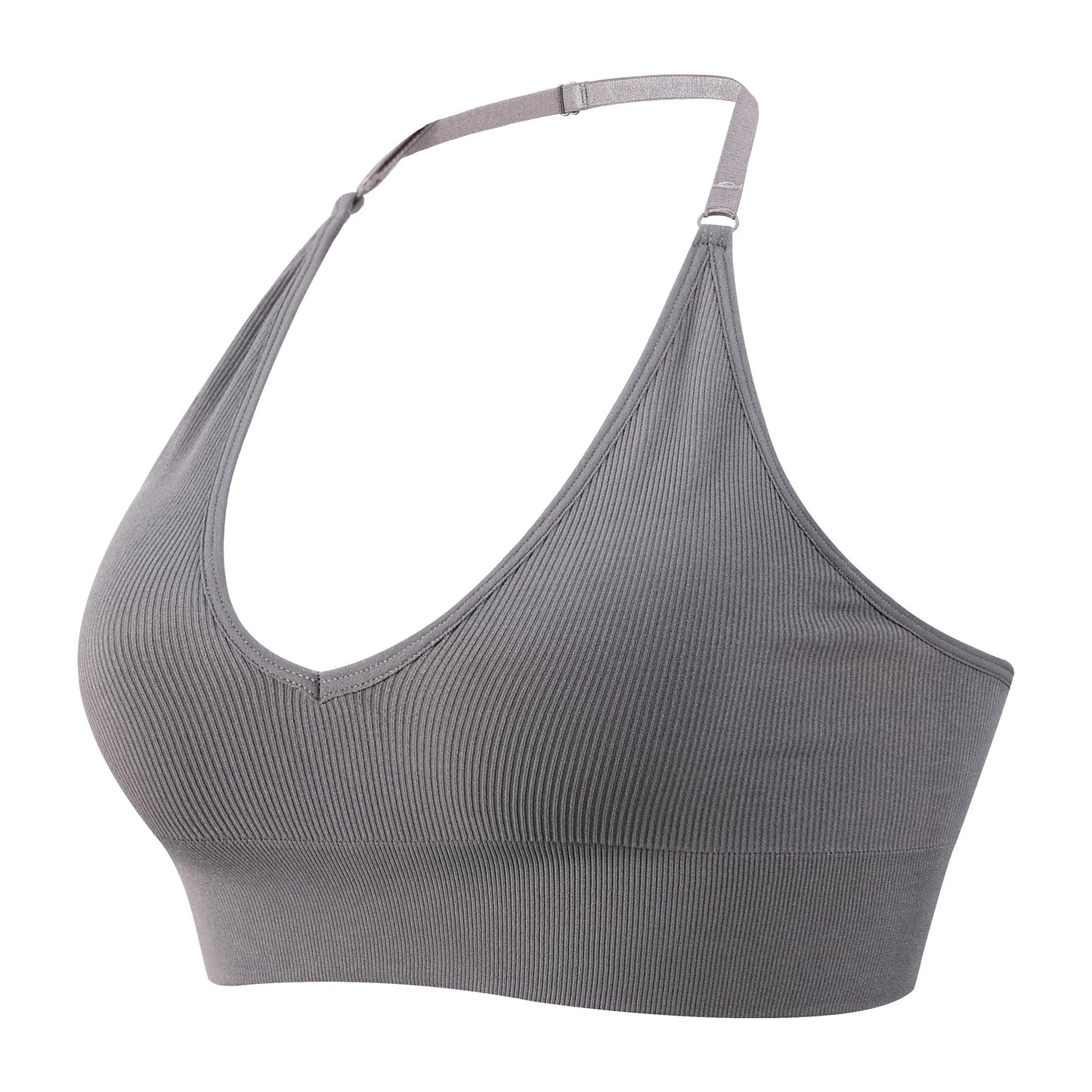 V-Neck Neck Bra-Style Top
