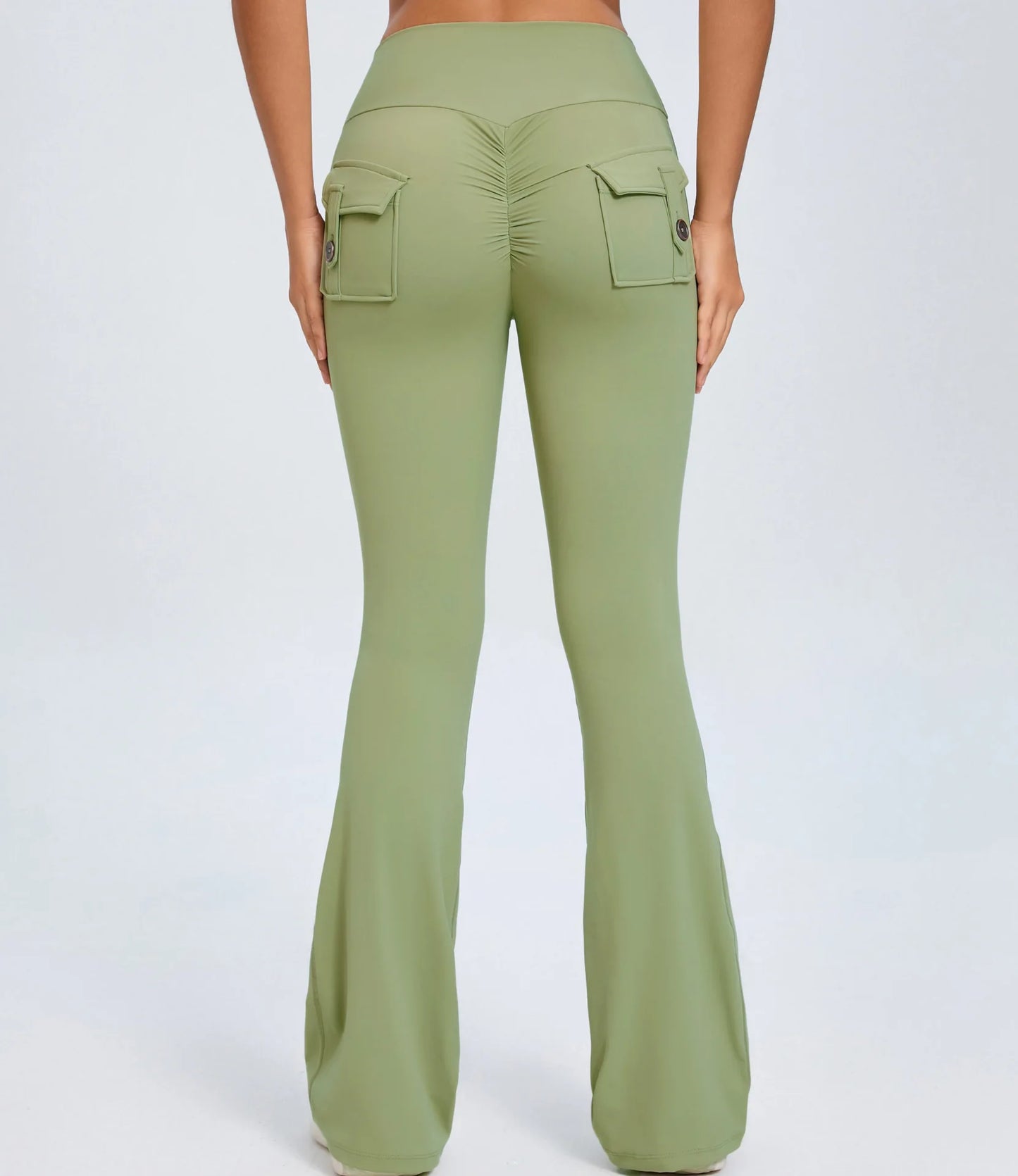 Wide Leg Stretch Yoga Pants