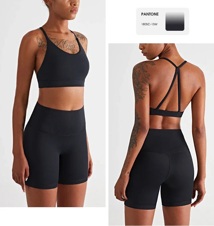 Yoga Shorts Set