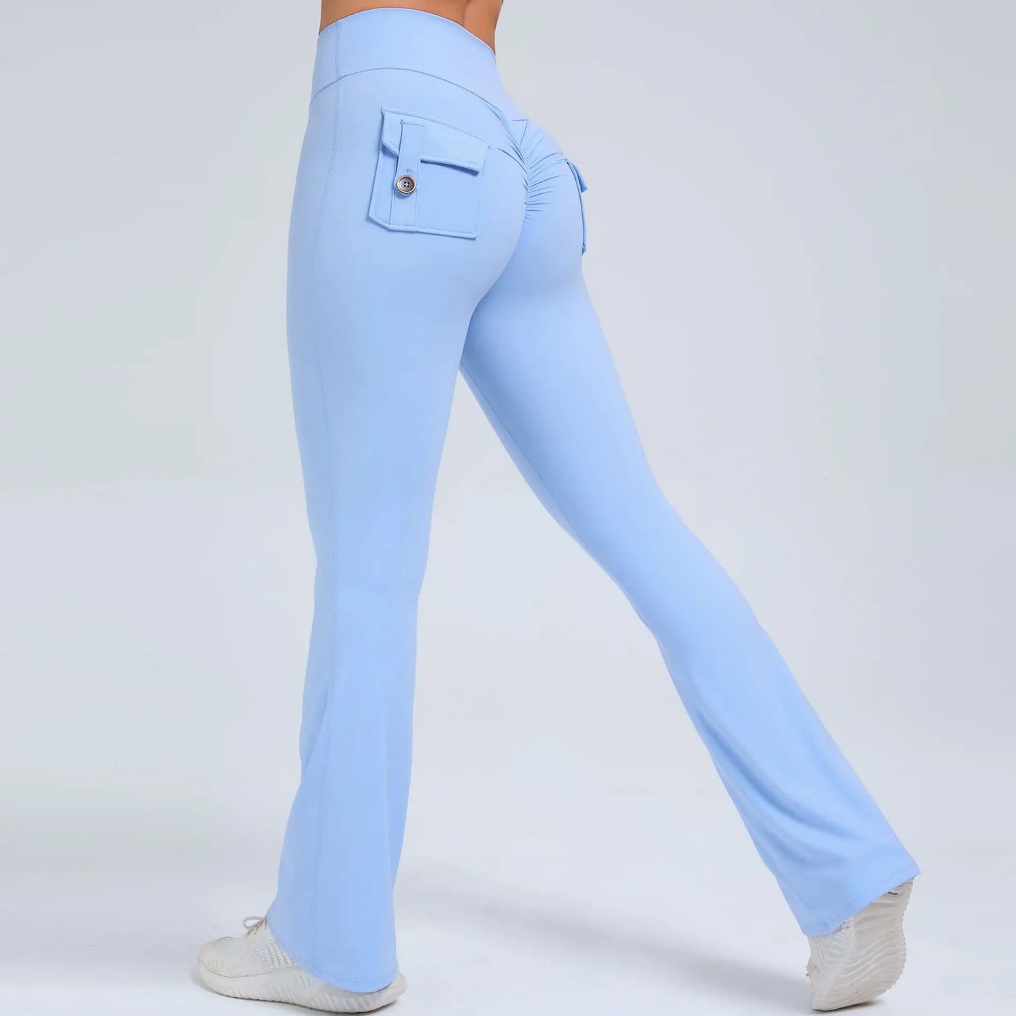 Wide Leg Stretch Yoga Pants