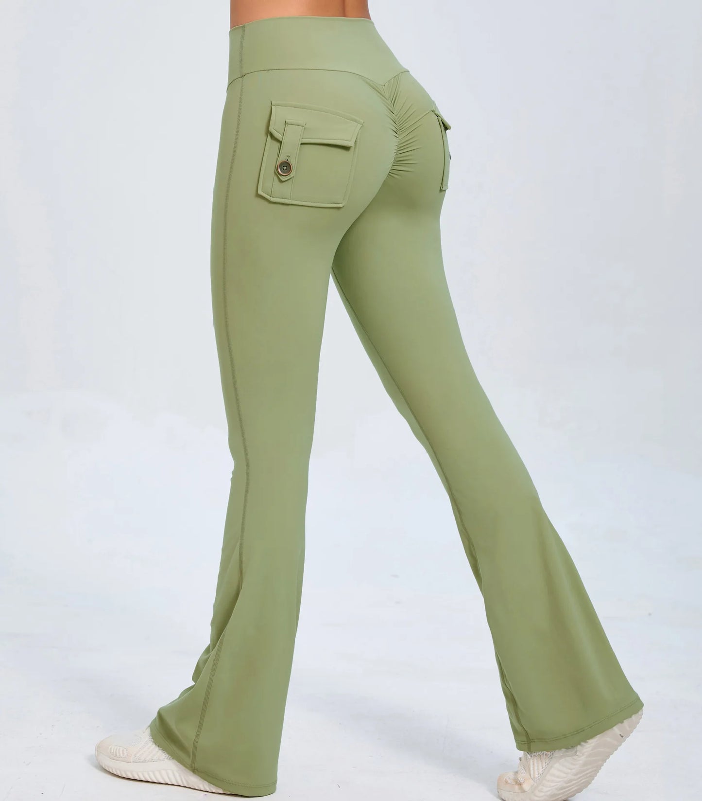 Wide Leg Stretch Yoga Pants
