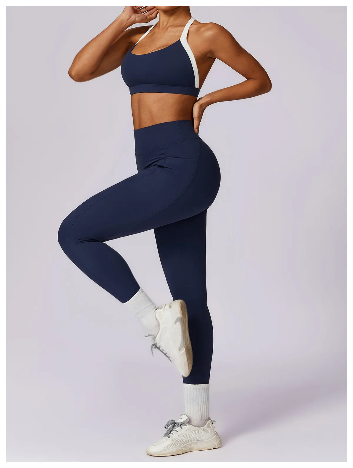Elegant Yoga Set with Top Option