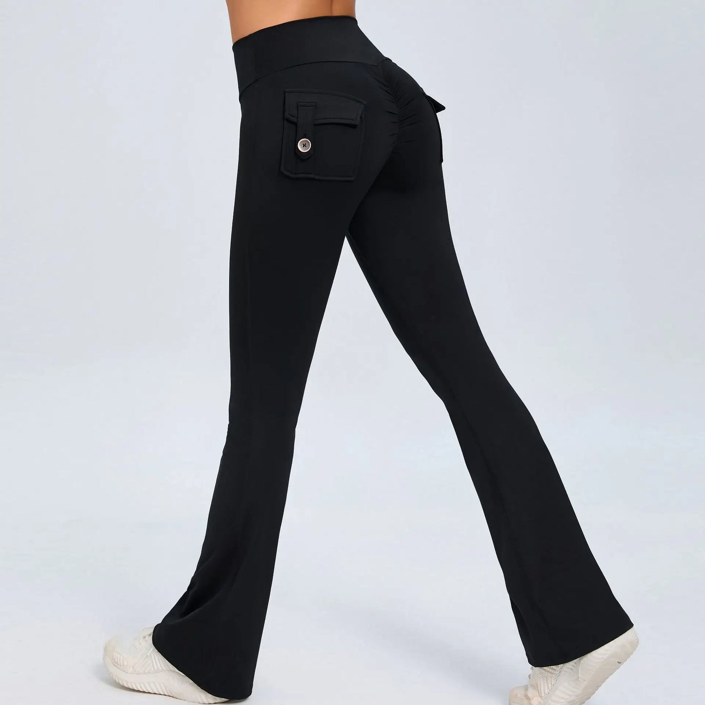 Wide Leg Stretch Yoga Pants