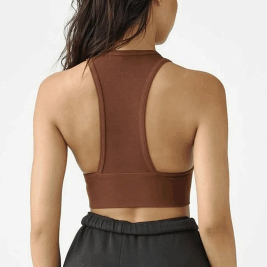 Simple New Halter Neck Yoga Top