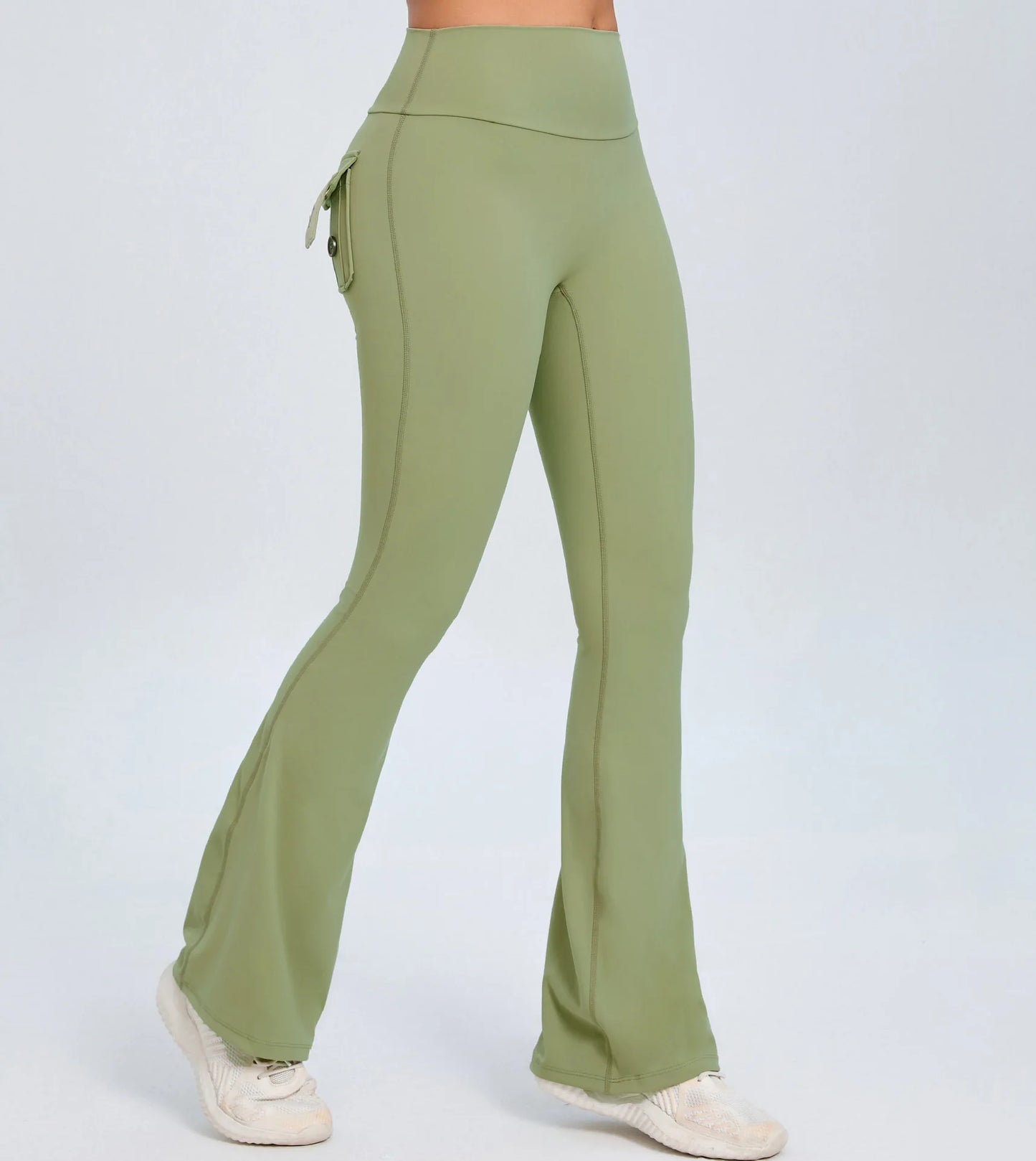 Wide Leg Stretch Yoga Pants