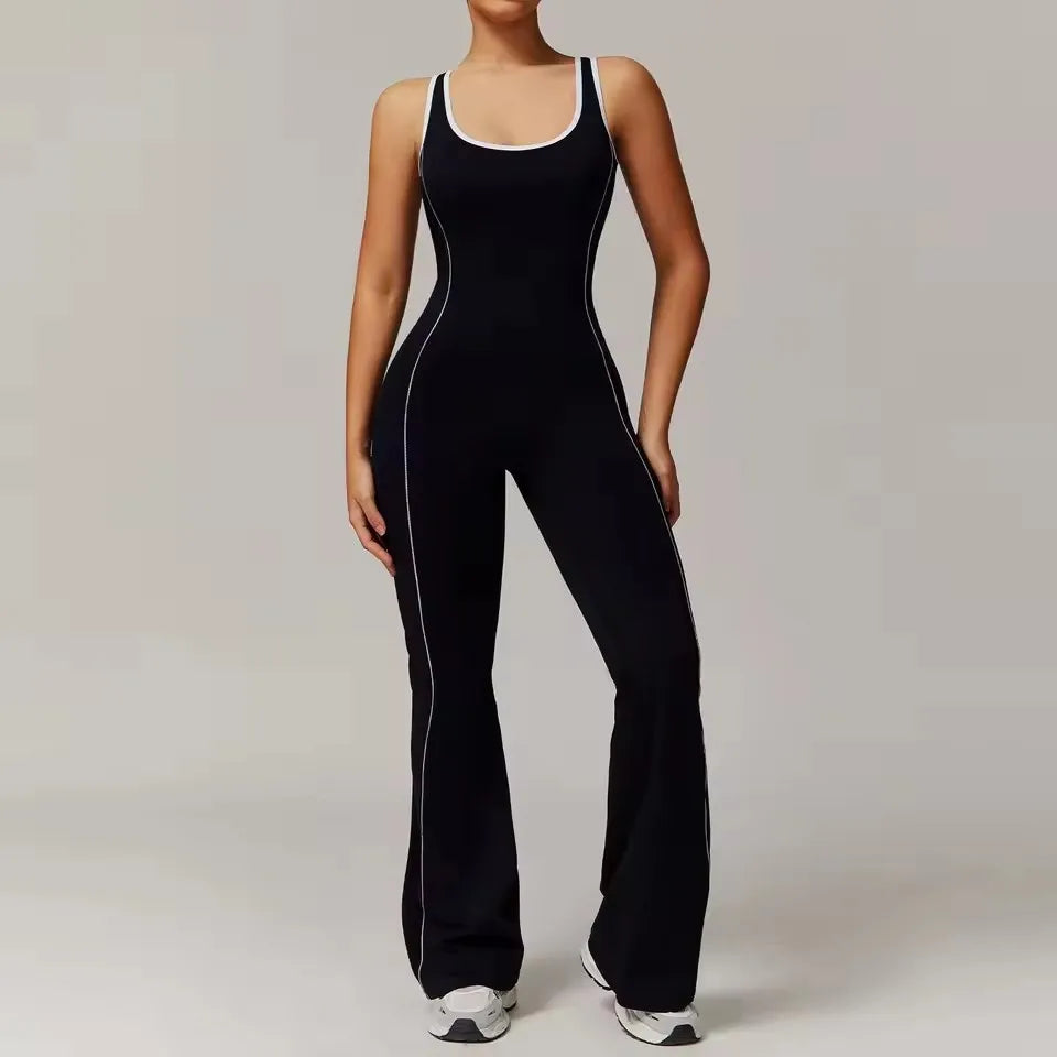 Trendy One-Piece Yoga Suit