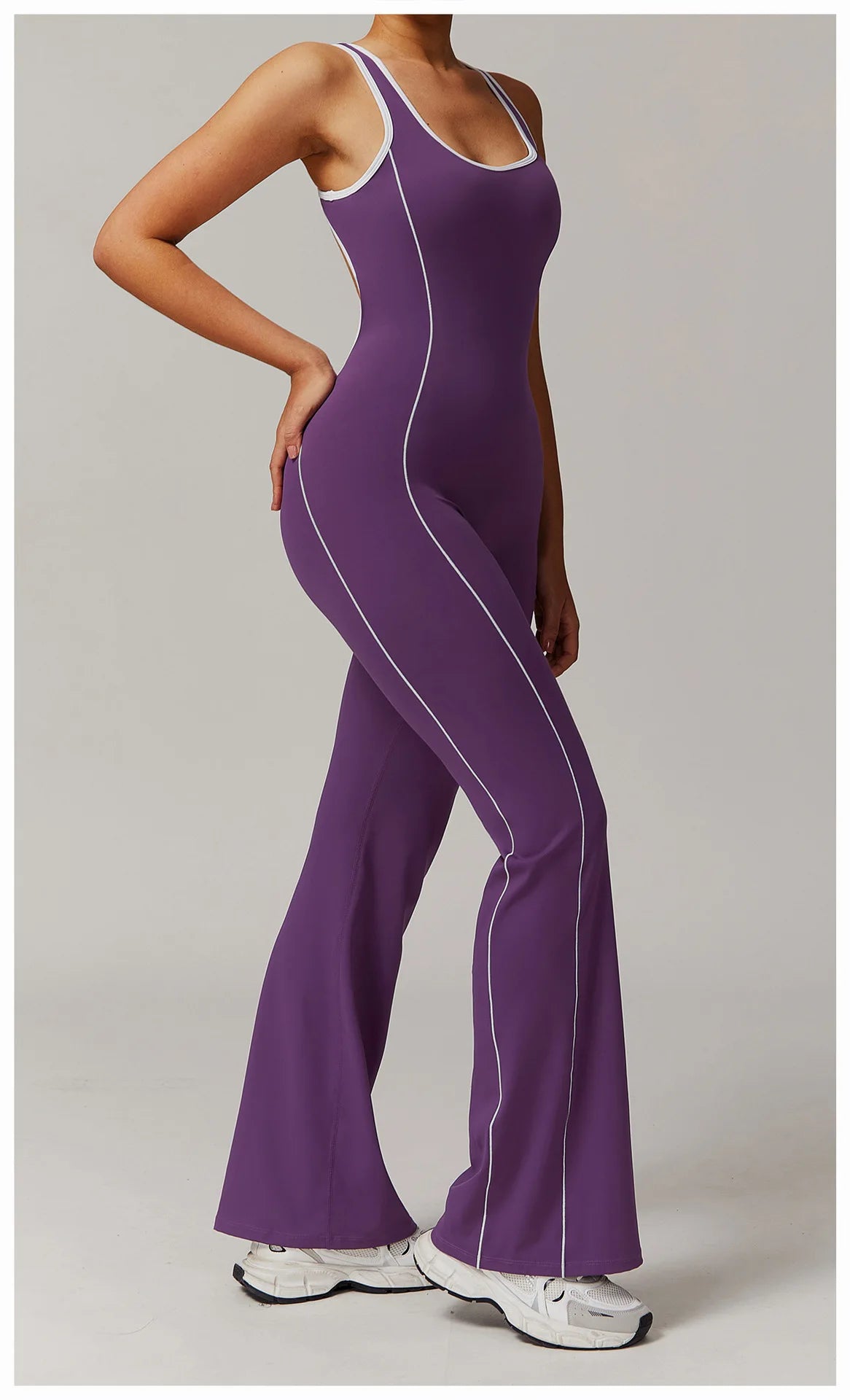 Trendy One-Piece Yoga Suit