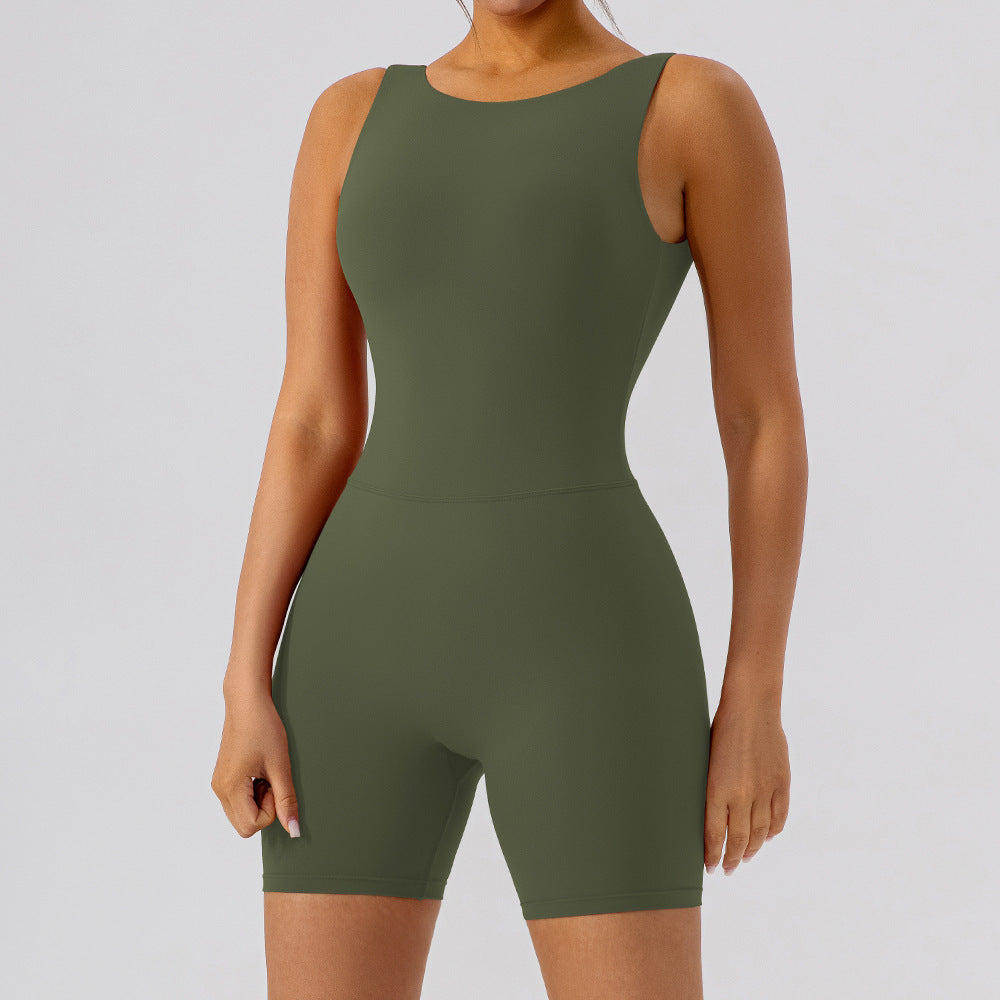 Yoga Jumpsuit Shorts For Women