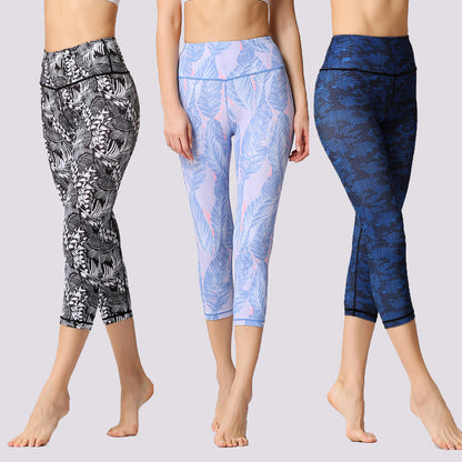 Three-quarter patterned Pant