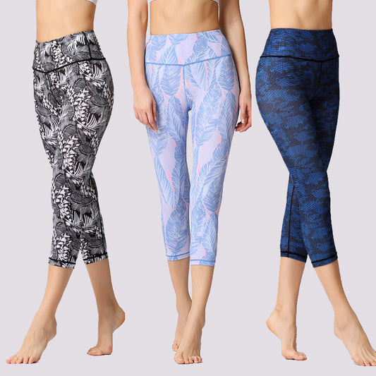 Three-quarter patterned Pant