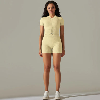 Short Sleeve 2-Piece Yoga Kit