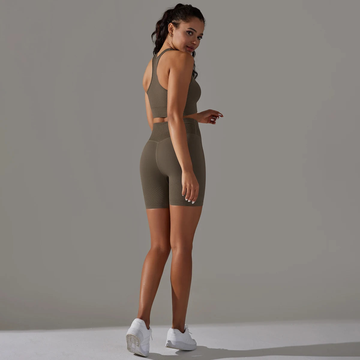 Trendy Seamless Yoga 2-Piece