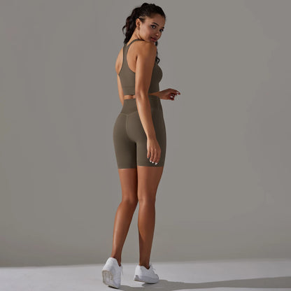 Trendy Seamless Yoga 2-Piece