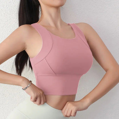 High Support Sports Yoga Crop Top