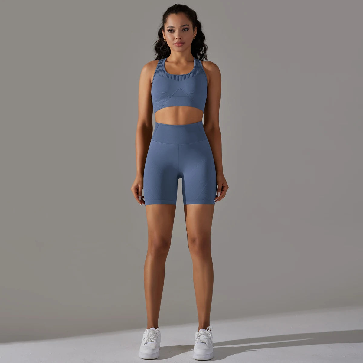 Trendy Seamless Yoga 2-Piece