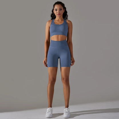 Trendy Seamless Yoga 2-Piece