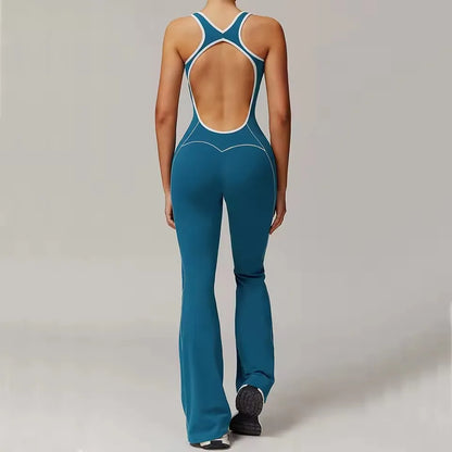 Trendy One-Piece Yoga Suit