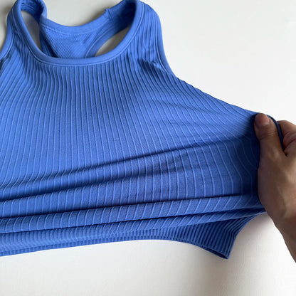 Yoga Tank Top, Ribbed