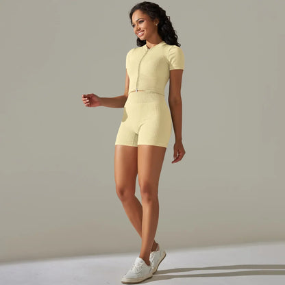 Short Sleeve 2-Piece Yoga Kit