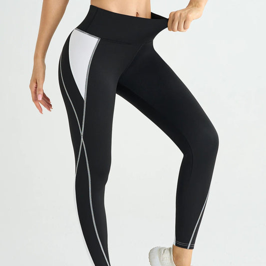 High Waist Splicing Multi Color Yoga Leggings