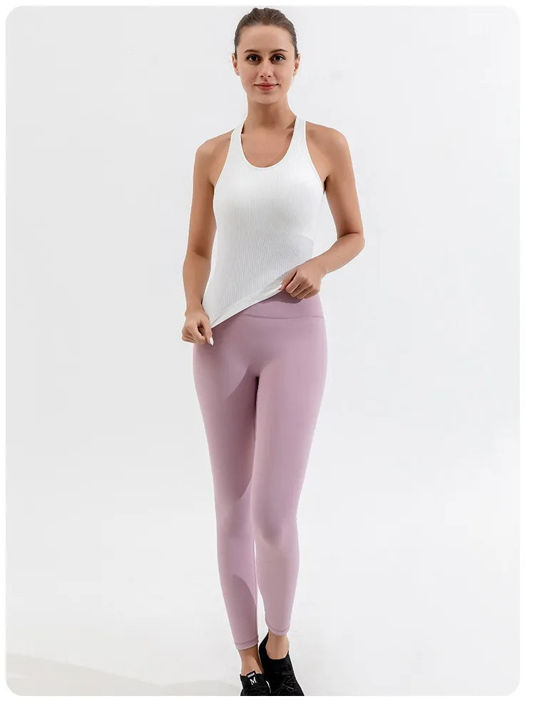 Yoga Tank Top, Ribbed