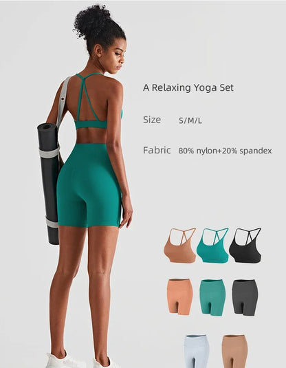 Yoga Shorts Set