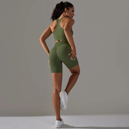 Trendy Seamless Yoga 2-Piece