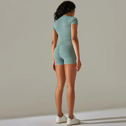 Short Sleeve 2-Piece Yoga Kit