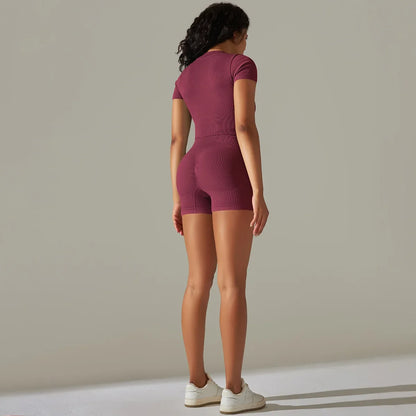 Short Sleeve 2-Piece Yoga Kit