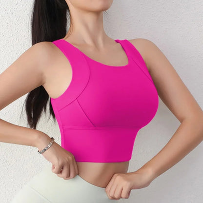 High Support Sports Yoga Crop Top